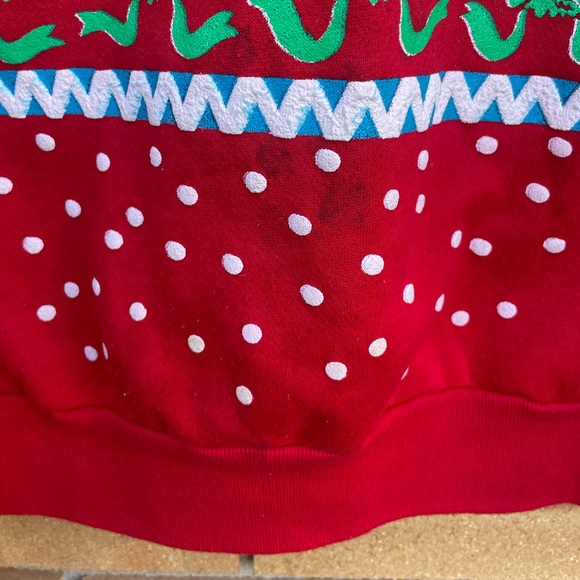 Vintage Ugly Christmas Sweater - Picture 12 of 16